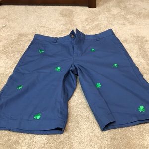 Vineyard Vines leprechaun shorts